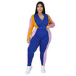 Two Piece Set Outfits Long Sleeve Top and Leggings Casual Sport Tracksuit - TheWellBeing4All