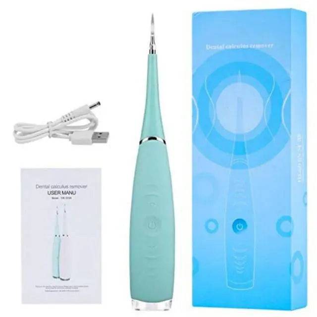 Portable Electric Sonic Tooth Scaler Tooth Calculus Remover Tooth Stains Tartar Cleaner Tool Whiten Teeth Health Oral Hygiene - TheWellBeing4All