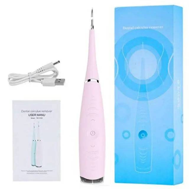 Portable Electric Sonic Tooth Scaler Tooth Calculus Remover Tooth Stains Tartar Cleaner Tool Whiten Teeth Health Oral Hygiene - TheWellBeing4All