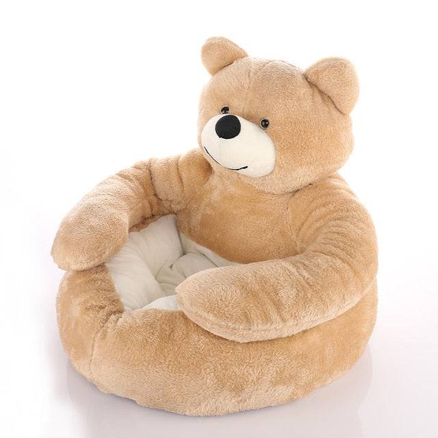 TheWellBeing ™ Soft Pet Bed Winter Warm Cute Bear Hug pet Sleeping Mat Plush Large - TheWellBeing4All