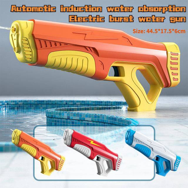 Large Electric Water Gun Toy High Pressure Automatic - TheWellBeing4All