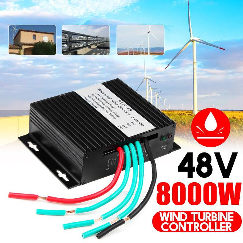 Wind Turbines Generator Charge Controller Waterproof Battery Charge Controller Regulator - TheWellBeing4All