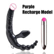 Strap-on Double Heads Dildo Vibrators Sex Toys - TheWellBeing4All