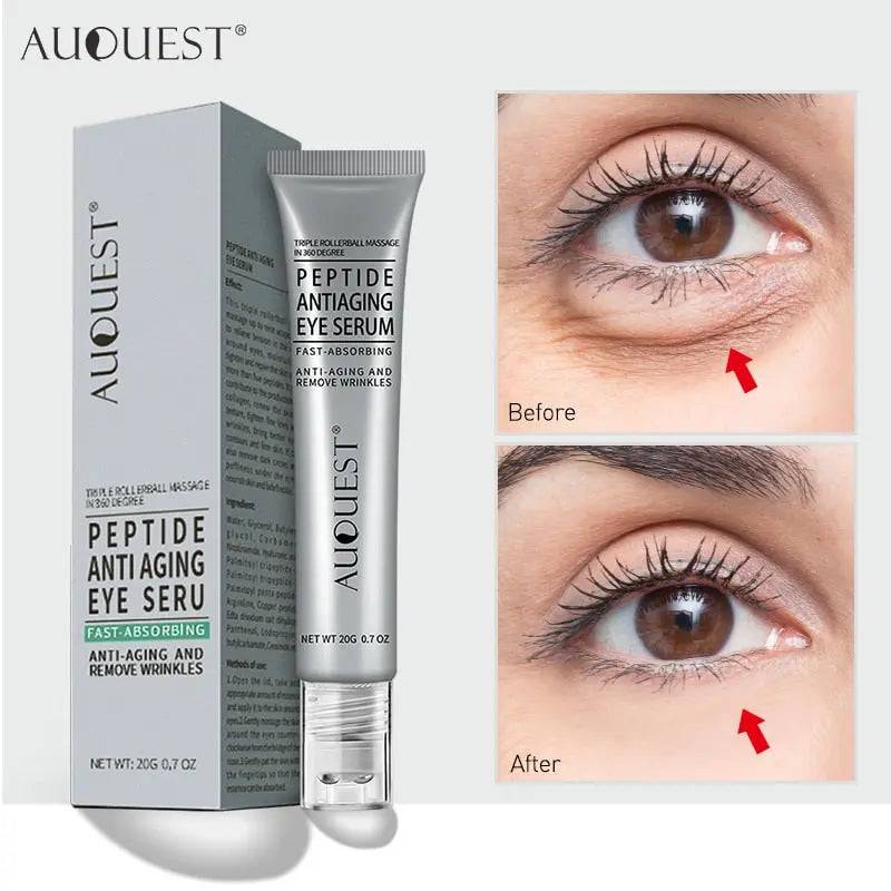 Puffy Eye Cream Peptide Eye Bags Anti Wrinkle Hydration Cream Gel - TheWellBeing4All