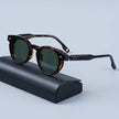 JACQUES High Quality Retro Vintage Classical OVAL Acetate SUNGLASSES - TheWellBeing4All