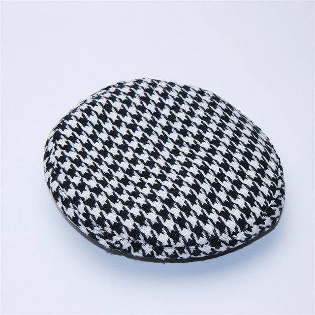 Plaid Beret Hats - TheWellBeing4All