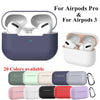 Silicone Cover Case For Apple Airpods Pro 3 - TheWellBeing4All