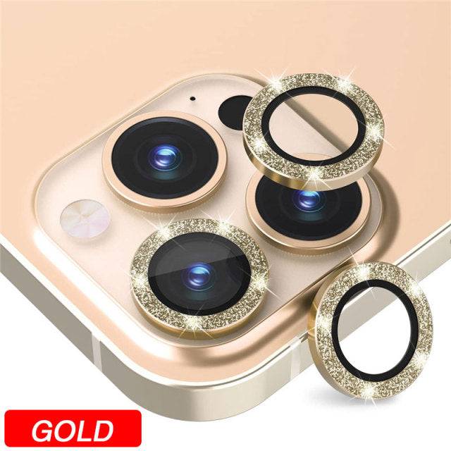 Luxury Camera Lens Protector  For iPhone 13 12 11 - TheWellBeing4All