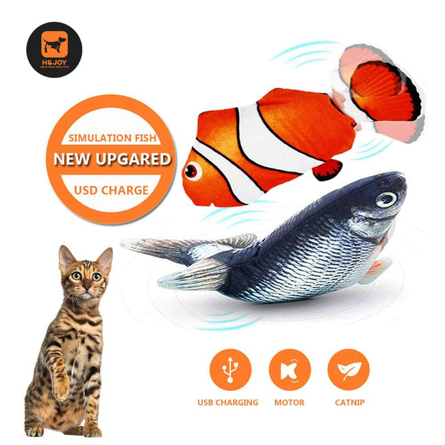 Fish Interactive Cat Toys - TheWellBeing4All