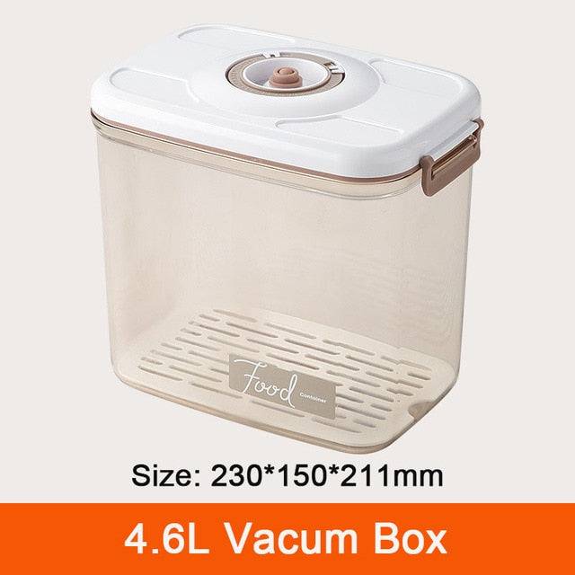 Food Storage Container Vacuum Box Large Capacity Food Dispenser - TheWellBeing4All