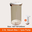 Food Storage Container Vacuum Box Large Capacity Food Dispenser - TheWellBeing4All