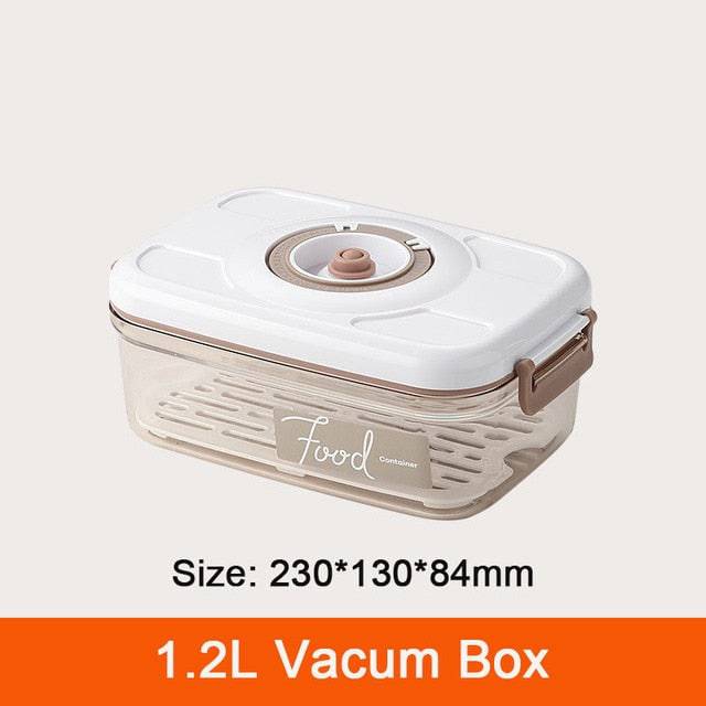 Food Storage Container Vacuum Box Large Capacity Food Dispenser - TheWellBeing4All