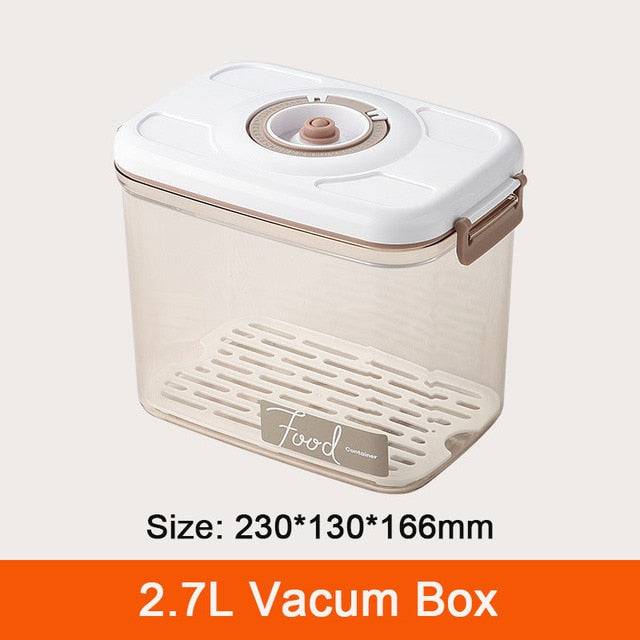 Food Storage Container Vacuum Box Large Capacity Food Dispenser - TheWellBeing4All