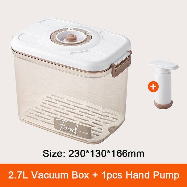 Food Storage Container Vacuum Box Large Capacity Food Dispenser - TheWellBeing4All