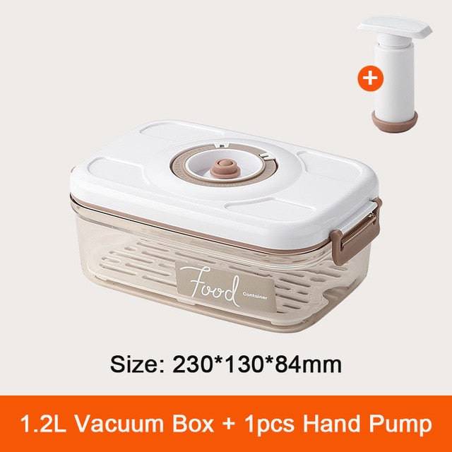 Food Storage Container Vacuum Box Large Capacity Food Dispenser - TheWellBeing4All