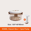 Food Storage Container Vacuum Box Large Capacity Food Dispenser - TheWellBeing4All