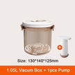 Food Storage Container Vacuum Box Large Capacity Food Dispenser - TheWellBeing4All