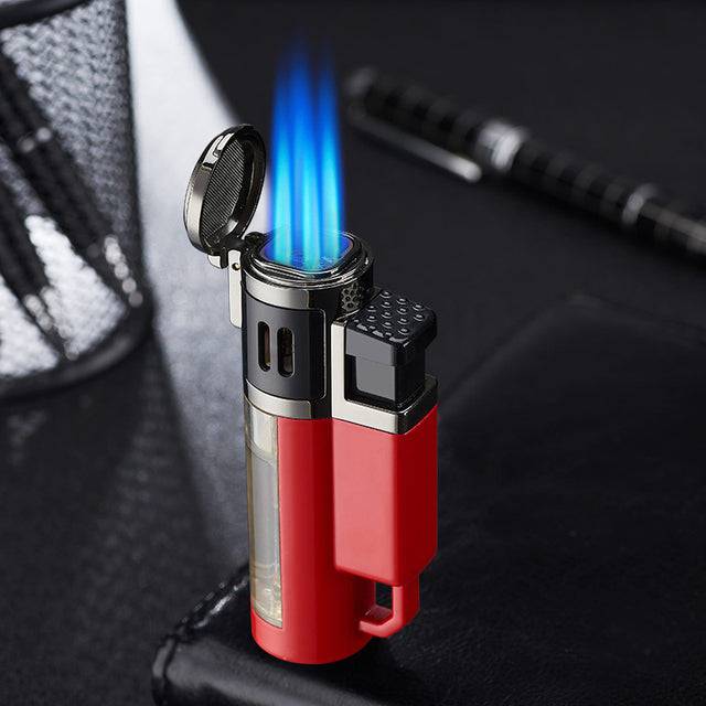 Windproof Torch Jet Lighter Spray Gun Turbo Gas Metal - TheWellBeing4All