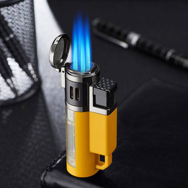 Windproof Torch Jet Lighter Spray Gun Turbo Gas Metal - TheWellBeing4All