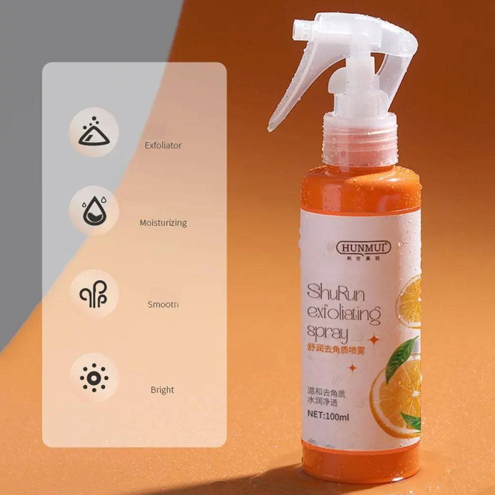 Foot Peeling Spray Natural Orange Essence Pedicure Hands Dead Skin Exfoliator Whiten Cleansing Decontamination - TheWellBeing4All