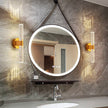 Mirror Wall Light Gold Indoor Lighting - TheWellBeing4All