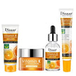 Skin Care Product Set Contains Vitamin C; Facial Cleanser; Facial Cream; Moist Eye Cream Essence Facial Serum Multi-Care - TheWellBeing4All