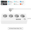 Smart Power Strip Plug 4 EU Socket Outlets Works With Alexa Google Assistant - TheWellBeing4All