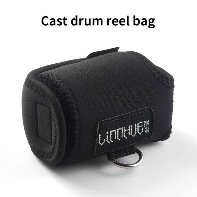 Portable Fishing Reel Pouch Bag Waterproof Protective Case Cover - TheWellBeing4All