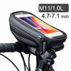 Bike Bag 1.8L Frame Front Tube Cycling Bag - Waterproof Phone Case Holder for 7 Inches Touchscreen Phones - TheWellBeing4All