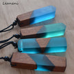 Wood Resin Necklace Pendant - TheWellBeing4All