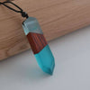 Wood Resin Necklace Pendant - TheWellBeing4All