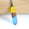 Wood Resin Necklace Pendant - TheWellBeing4All