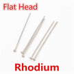 Flat Head/Ball Head/Eye Head Pins Metal Headpins For Jewelry Findings Making DIY Supplies - TheWellBeing4All