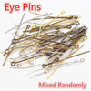 Flat Head/Ball Head/Eye Head Pins Metal Headpins For Jewelry Findings Making DIY Supplies - TheWellBeing4All