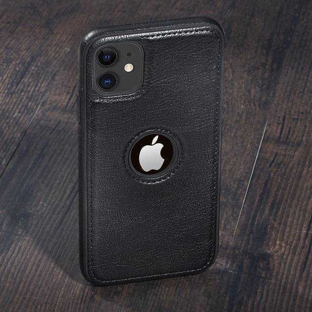 Phone Case Luxury Business Leather Stitching Case Cover for iphone - TheWellBeing4All