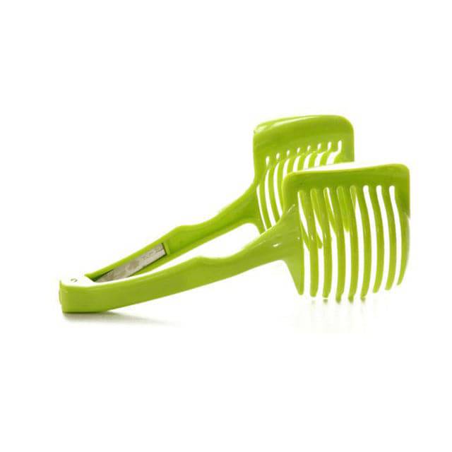 Handheld Kitchenware Tomato Slicer Bread Clip Fruit and Vegetable Cut Potato Apple Lemon Slicer Creative Gadget - TheWellBeing4All