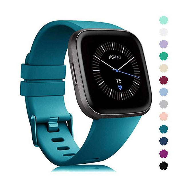 Strap for Fitbit Versa/Versa2/Lite Smart watch replacment band Sport silicone Bracelet band for Fitbit Versa 2 wristbelt - TheWellBeing4All