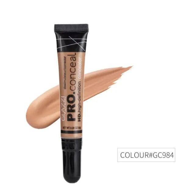 Nude Makeup Facial Foundation Waterproof Cover Blemish Base Fluid Concealer Oil Control Lasting Brighten Skin BB Cream Cosmetics - TheWellBeing4All