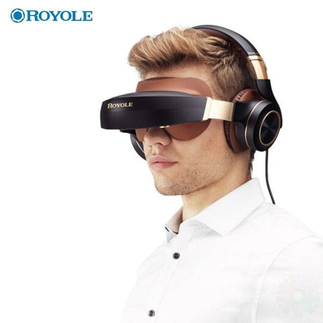 All in One Private Cinema VR Headset HIFI Headphone Moon 3D Mobile Cinema 3D IMAX HD VR Virtual Reality Glasses - TheWellBeing4All