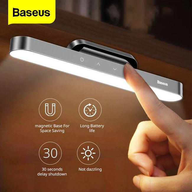 LED Table Lamp Magnetic Desk Lamp Hanging Wireless Touch Night Light - TheWellBeing4All