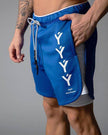 Men’s 2-in-1 Running Shorts | Quick Dry Fitness Jogging Shorts - TheWellBeing4All