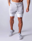 Men’s 2-in-1 Running Shorts | Quick Dry Fitness Jogging Shorts - TheWellBeing4All