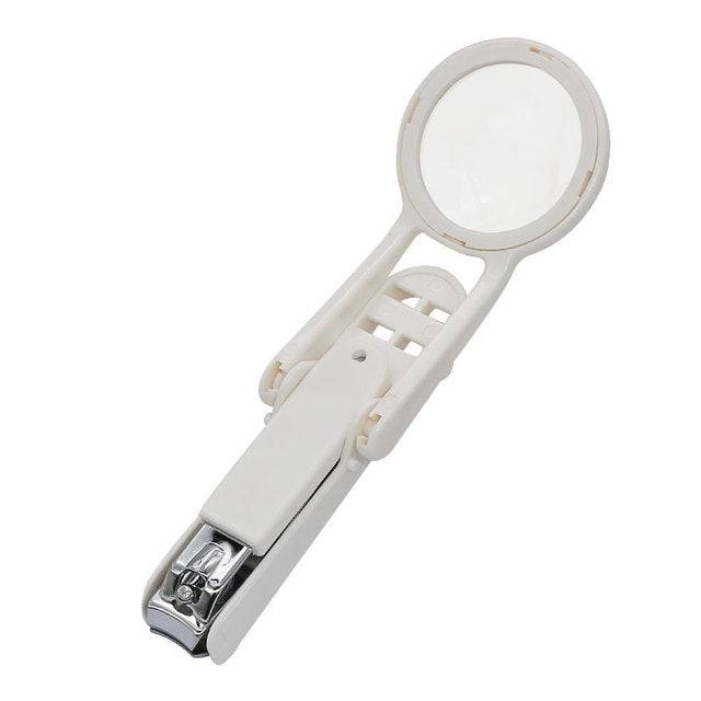 Portable Nail Clipper with Magnifying Glass - TheWellBeing4All