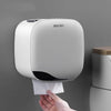 Wall Mounted Waterproof Toilet Paper Holder Tissue Box Roll Paper Tube Paper Storage Rack - TheWellBeing4All