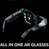 All In One Glasses 3D HD Cinema Smart Polarized Wireless Projection Sunglasses Steam VR Games Sun Glass