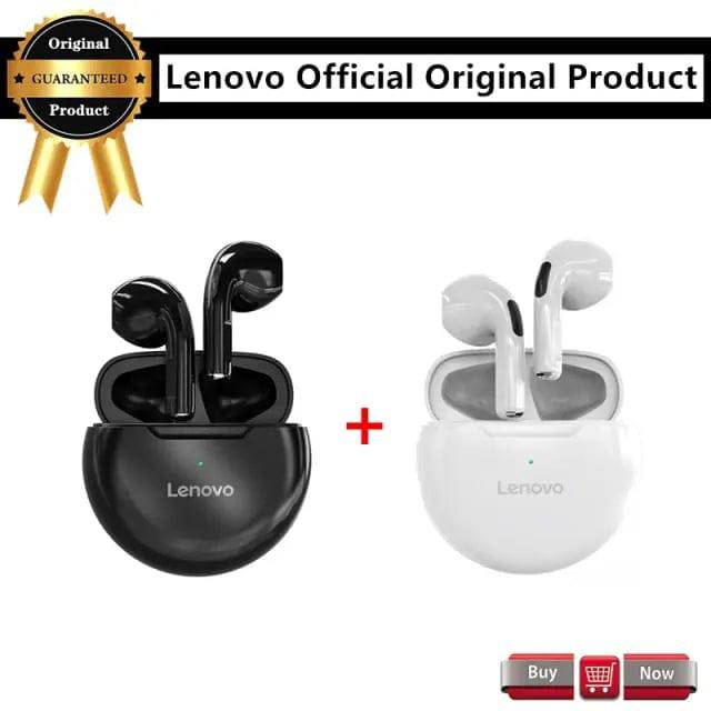 Lenovo HT38 TWS Bluetooth Earphone Mini Wireless Earbuds with Mic for iPhone Air Pods Sport Waterproof 9D Stere Headphones - TheWellBeing4All