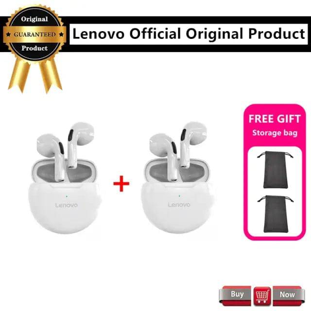 Lenovo HT38 TWS Bluetooth Earphone Mini Wireless Earbuds with Mic for iPhone Air Pods Sport Waterproof 9D Stere Headphones - TheWellBeing4All