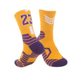 Sports Towel Socks With Analog Numbers Los Angeles Team Twenty Three Four Shots - TheWellBeing4All