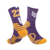 Sports Towel Socks With Analog Numbers Los Angeles Team Twenty Three Four Shots - TheWellBeing4All