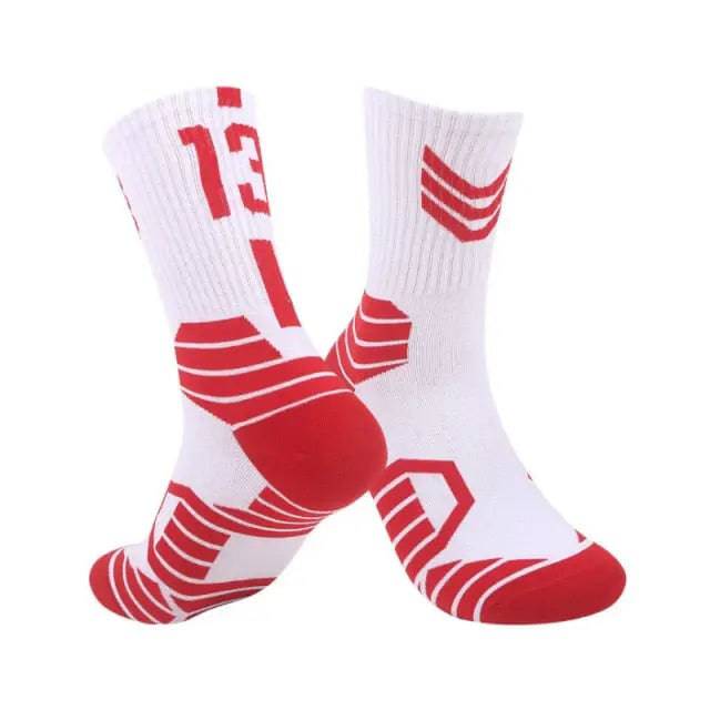 Sports Towel Socks With Analog Numbers Los Angeles Team Twenty Three Four Shots - TheWellBeing4All